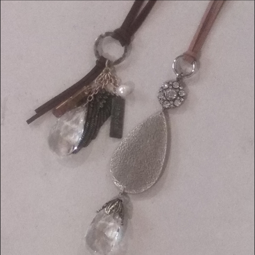 long boho necklaces (priced separately)